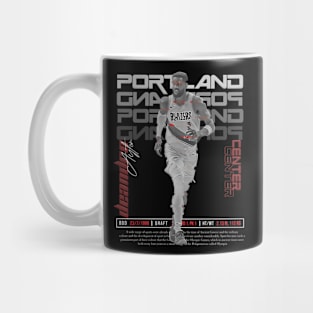 Deandre Ayton Basketball Art Blazers Mug